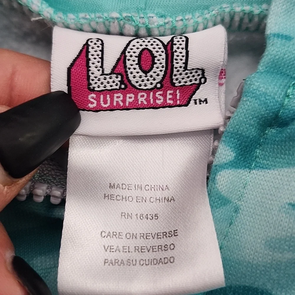 LoL Surprise Girl army zip hoodie - Picture 6 of 10